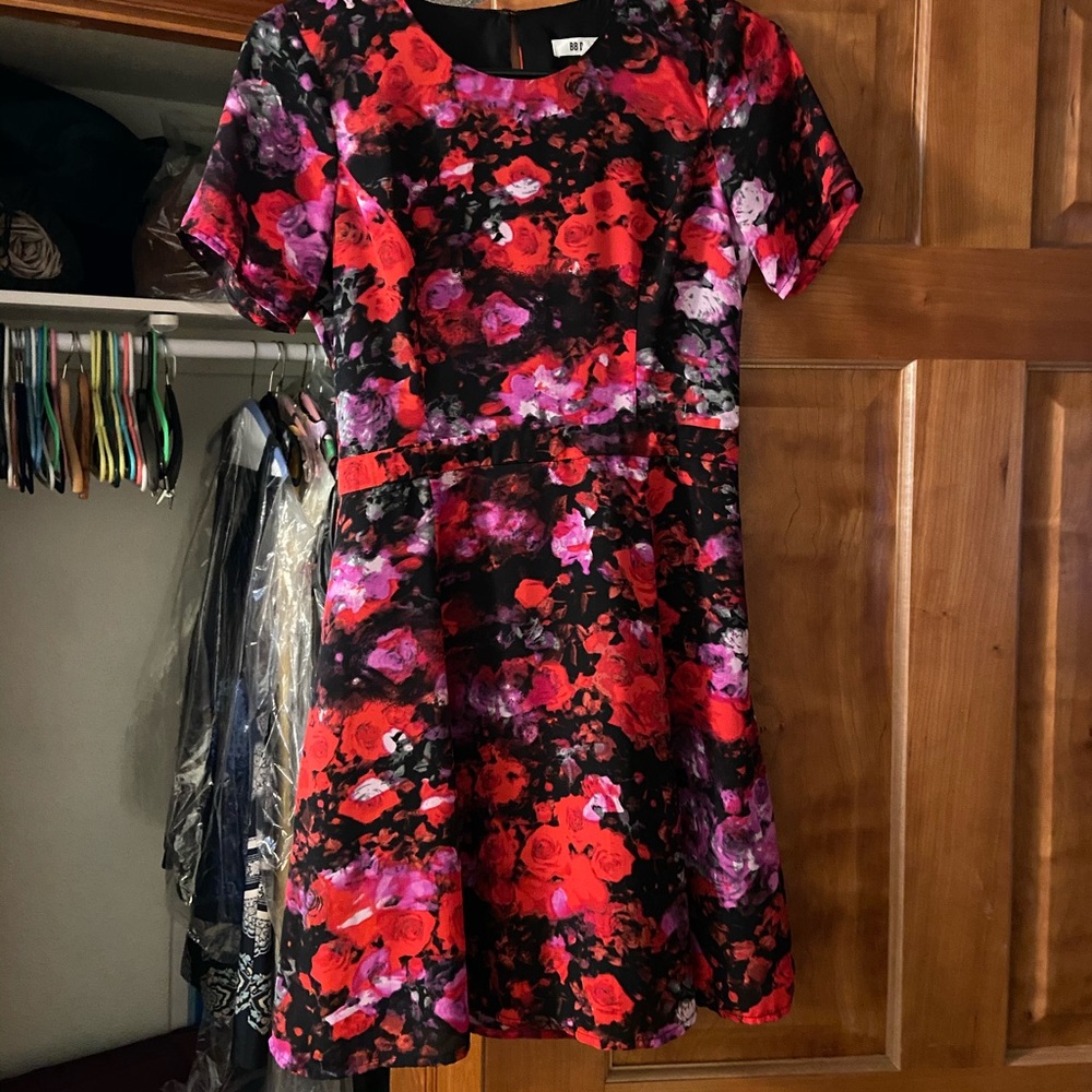 Jack Floral Fit and Flare Mini - Sz 0